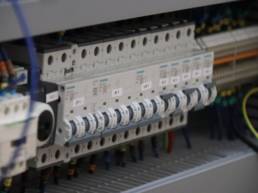 Control-panel-system-circuit-breakers.